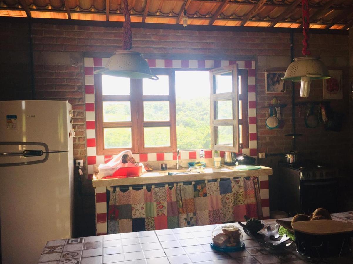 Chale Com Vista Privilegiada Piloes ภายนอก รูปภาพ